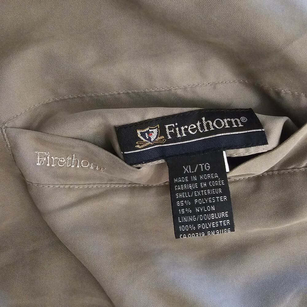 FIRETHORN Gray Full Zip VEST Golf men's Size XL Gift - Picture 6 of 7